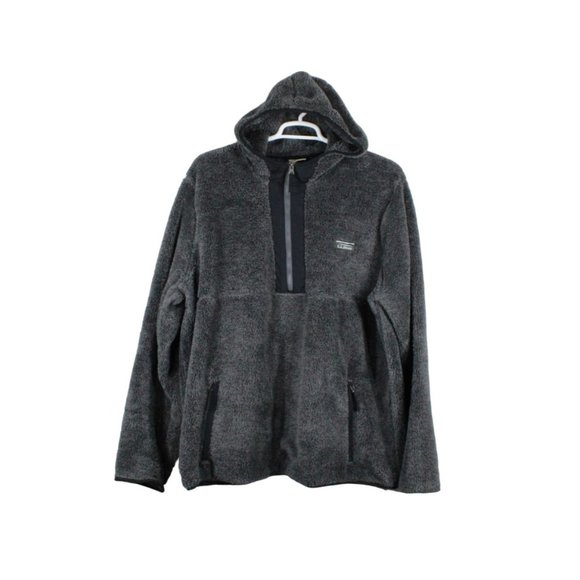L.L. Bean Other - LL Bean Mountain Classic Cozy Fleece 1/2 Zip Pullover Hoodie Size XXL Tall